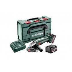 Акумуляторна болгарка Metabo W 18 L 9-125 Quick 2х5.2 Аг