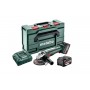 Акумуляторна болгарка Metabo W 18 L 9-125 Quick 2х5.2 Аг