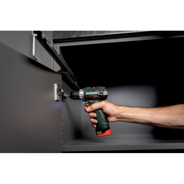 Акумуляторний дриль-шурупокрут Metabo PowerMaxx BS BL 2х2.0 Аг - фото 2