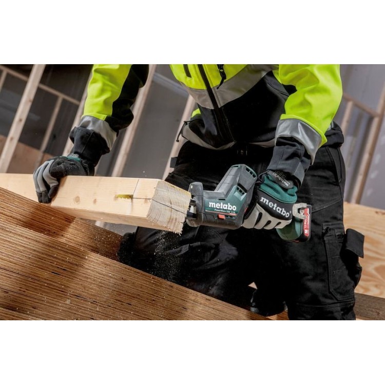 Акумуляторна шабельна пила Metabo PowerMaxx SSE 12 BL 2х2.0 Аг - фото 2