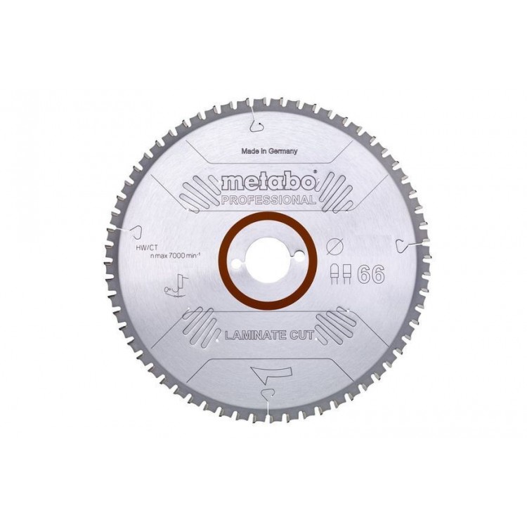 Пильный диск Metabo PROFESSIONAL по ламинату 254x30x2.6, 66 зубьев