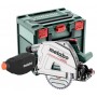 Акумуляторна занурювальна дискова пила Metabo KT 18 LTX 66 BL каркас в кейсі - фото 15