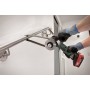 Акумуляторна щіткова шліфувальна машина Metabo S 18 LTX 115 Inox каркас - фото 6