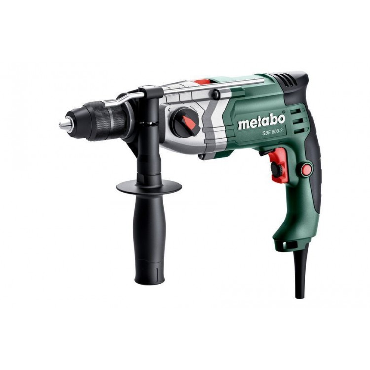 Ударний дриль Metabo SBE 800 з швидкозатискним патроном