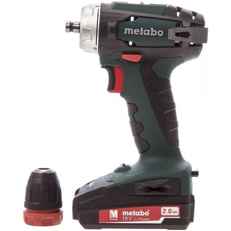 Акумуляторний дриль-шурупокрут Metabo BS 18 Quick 2х2.0 Аг Mobile Workshop - фото 3
