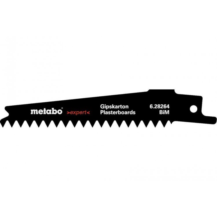 Сабельное полотно по гипсокартону Metabo Expert 100 мм, S 528 DF, 5 шт.