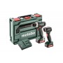Акумуляторний дриль-шурупокрут Metabo PowerMaxx BS 12 2х2.0 Аг + ULA 12 LED