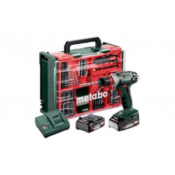 Акумуляторний дриль-шурупокрут Metabo BS 18 Quick 2х2.0 Аг Mobile Workshop