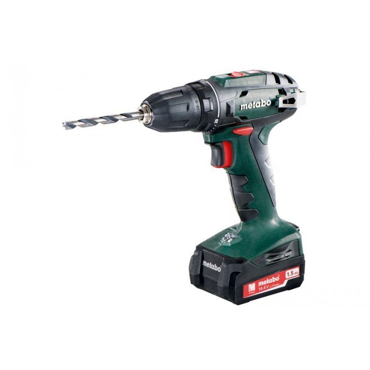 Акумуляторний дриль-шурупокрут Metabo BS 14.4 2х1.5 Аг
