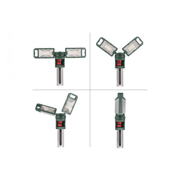 Акумуляторний прожектор Metabo BSA 18 LED 5000 DUO-S каркас - фото 1