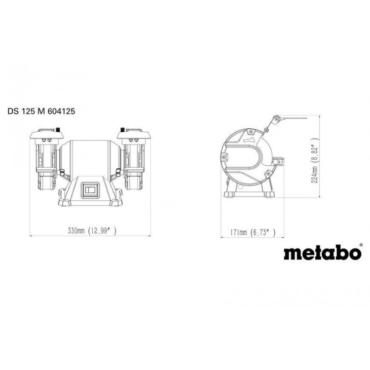 Точило Metabo DS 125 M - фото 3