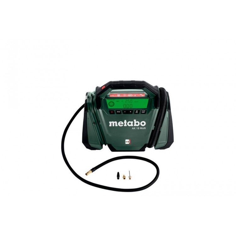 Акумуляторний компресор Metabo AK 18 Multi каркас - фото 4