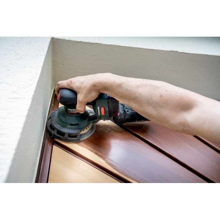 Акумуляторна ексцентрикова шліфувальна машина Metabo SXA 18 LTX 150 BL каркас - фото 1