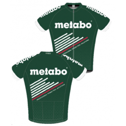 Велофутболка чоловіча зелена Metabo L