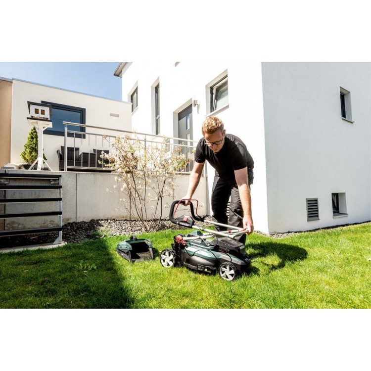Акумуляторна газонокосарка Metabo RM 36-18 LTX BL 36 2х5.2 Аг - фото 11
