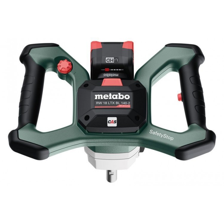 Акумуляторний будівельний міксер Metabo RW 18 LTX BL 140-2 каркас - фото 2