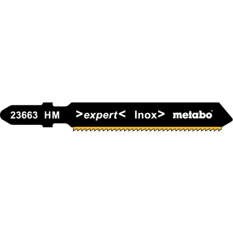 Лобзиковое полотно по металлу Metabo Expert 57 мм T 118 EHM, 3 шт
