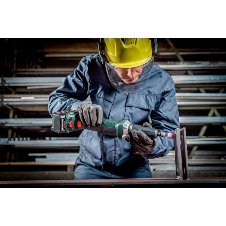 Акумуляторна прямошліфувальна машина Metabo GVPB 18 LTX BL 11-28 каркас - фото 3