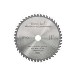 Пильный диск Metabo по алюминию 165x20x1.6, 48 зубьев