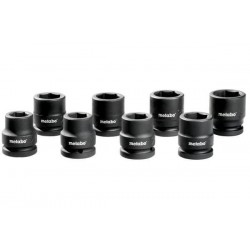 Комплект торцевих ударостійких головок Metabo 3/4", 8 предметів