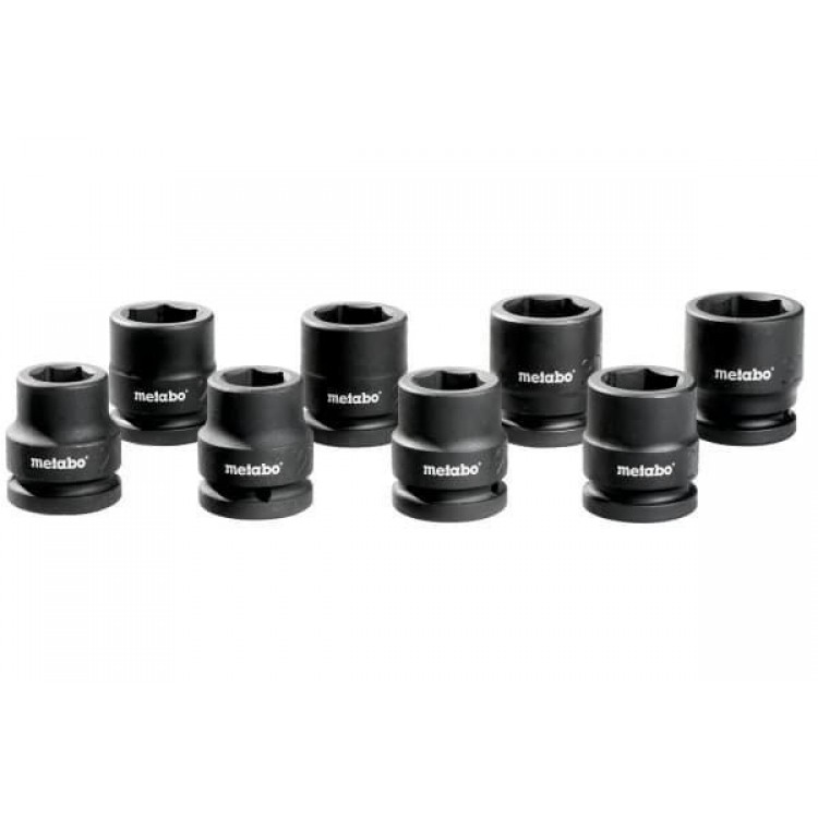 Комплект торцевих ударостійких головок Metabo 3/4", 8 предметів