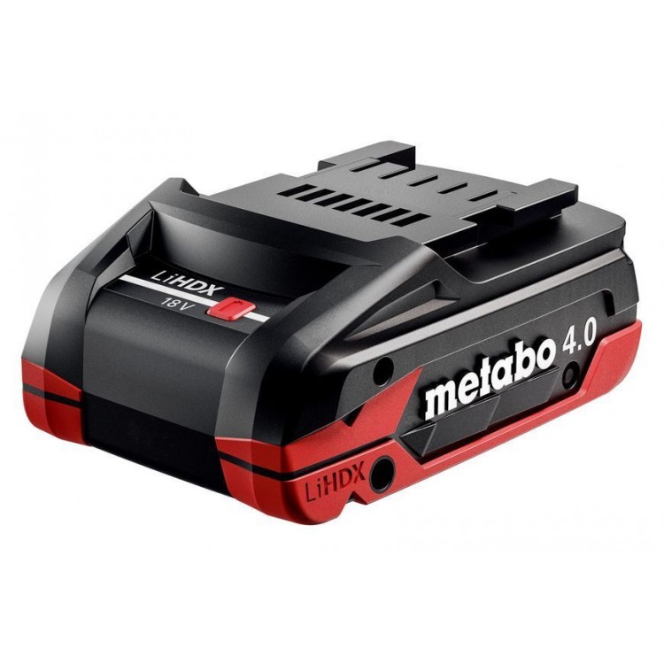 Акумулятор Metabo LiHDX 18 В/4.0 Аг