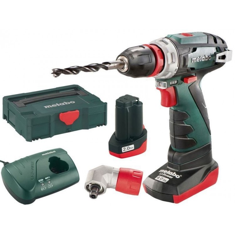 Аккумуляторный шуруповерт Metabo PowerMaxx BS Quick Pro MetaLoc