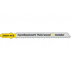 Пилка для лобзика по дереву Metabo Professional 74 мм T 101 B, 5 шт