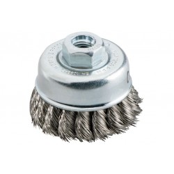 Чашкова щітка для болгарок Metabo 100х0.5 мм, плетена