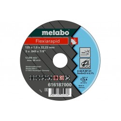 Отрезной круг Metabo Flexirapid 125x1,0x22,23