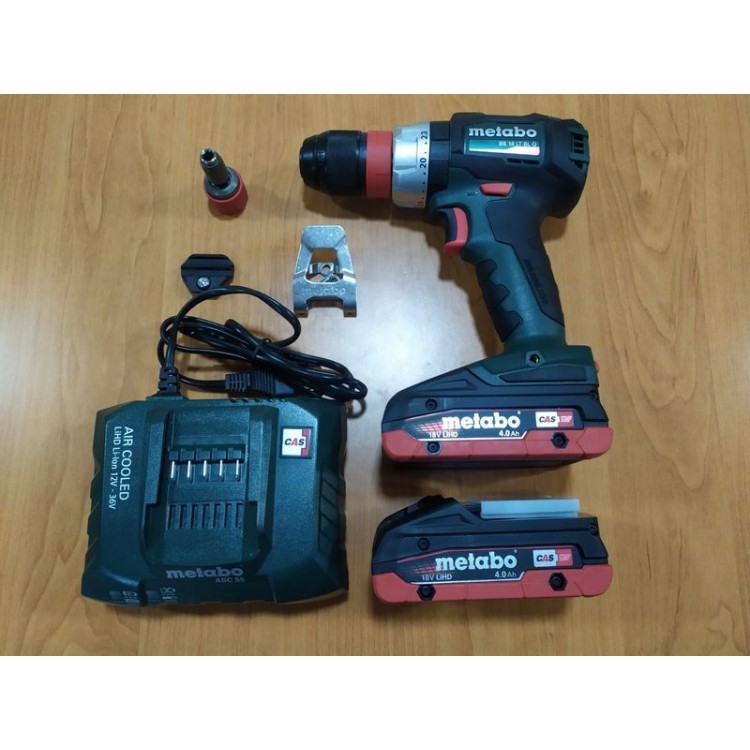 Акумуляторний дриль-шурупокрут Metabo BS 18 LT BL Quick 2х4.0 Аг - фото 3