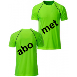 Футболка жіноча спортивна зелена Metabo M