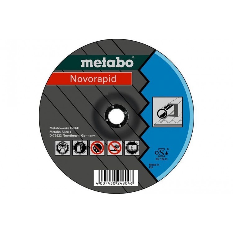 Отрезной круг Metabo Novorapid 180x1,6x22,23
