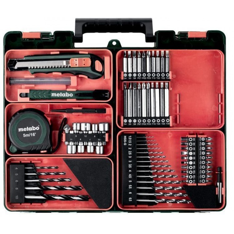 Акумуляторний дриль-шурупокрут Metabo BS 18 L Quick 2х2.2 Аг Mobile Workshop - фото 2