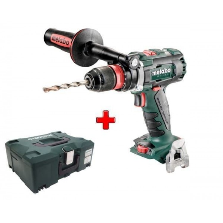 Аккумуляторная дрель-шуруповерт Metabo BS 18 LTX BL Q I Каркас + MetaLoc