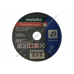 Отрезной круг Metabo Flexiamant Super 125x1.6x22.2