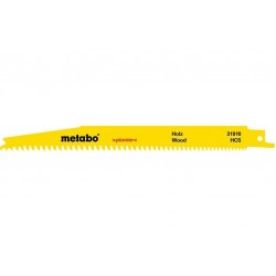 Сабельное полотно по дереву Metabo Professional 200 мм, S 2345 X, 2 шт