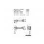 Акумуляторна болгарка Metabo WB 18 LT BL 11-125 Quick каркас в кейсі - фото 11