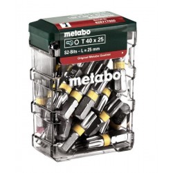 Комплект біт Metabo Torx T 40х25 мм, 25 шт