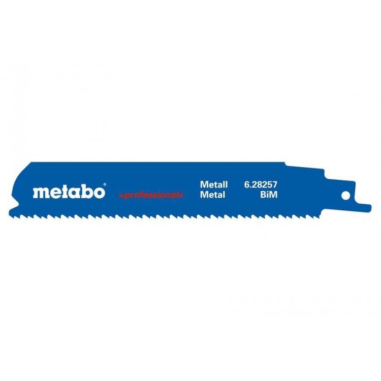 Сабельное полотно по металлу Metabo Professional 150 мм, S 926 СНF, 5 шт
