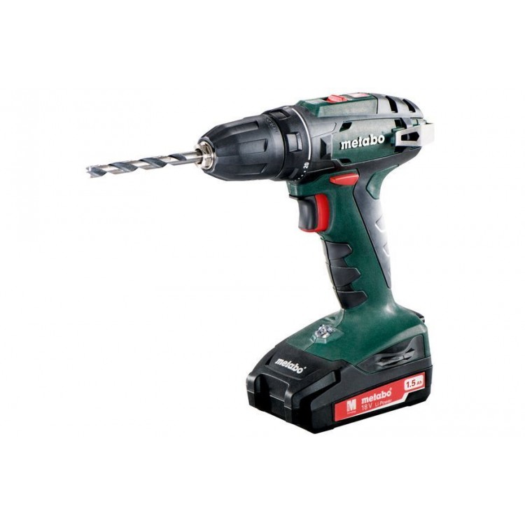 Акумуляторний дриль-шурупокрут Metabo BS 18 2х1.5 Аг