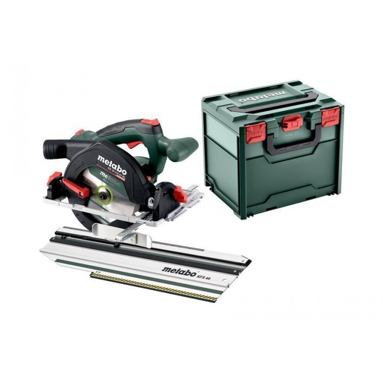 Акумуляторна ручна дискова пила Metabo KS 18 LTX 57 BL каркас в кейсі + шина KFS 44