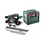 Акумуляторна ручна дискова пила Metabo KS 18 LTX 57 BL каркас в кейсі + шина KFS 44