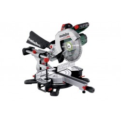 Акумуляторна торцювальна пила з протяжкою Metabo KGS 18 LTX BL 254 2х8.0 Аг