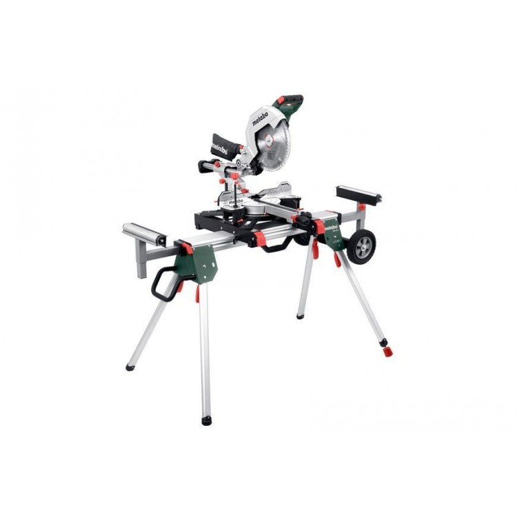 Торцювальна пила з протяжкою Metabo KGS 305 M New + підставка KSU 251