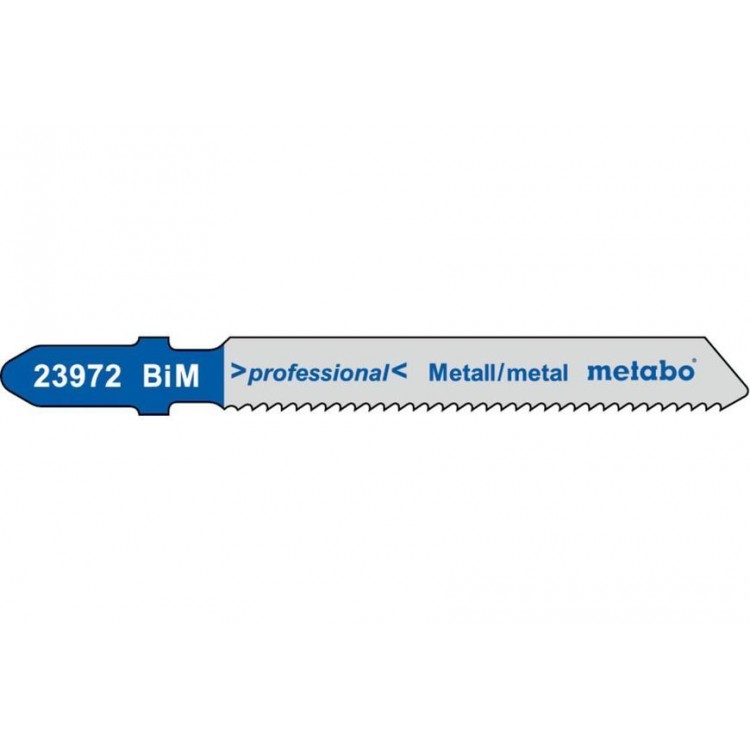 Лобзиковое полотно по металлу Metabo Professional 50 мм T 118 EF, 5 шт