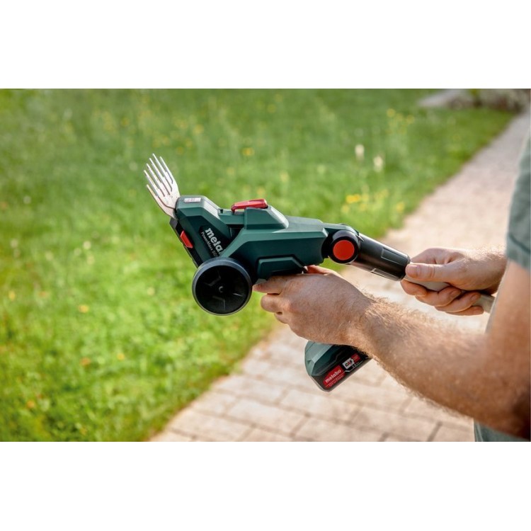Акумуляторні ножиці для кущів та трави Metabo SGS 18 LTX Q каркас - фото 6