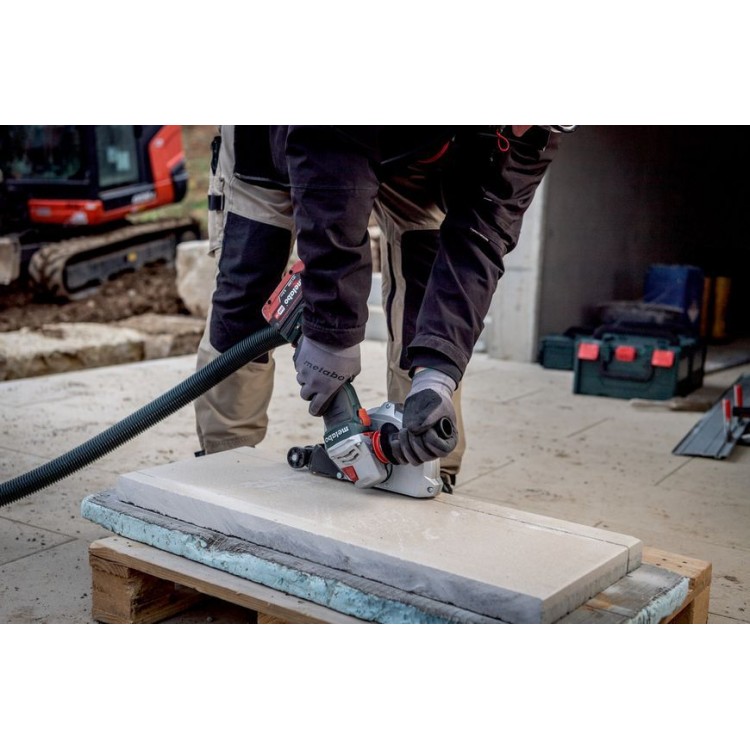 Акумуляторна болгарка Metabo WVB 18 LT BL 11-125 Quick 2х5.5 Аг - фото 2