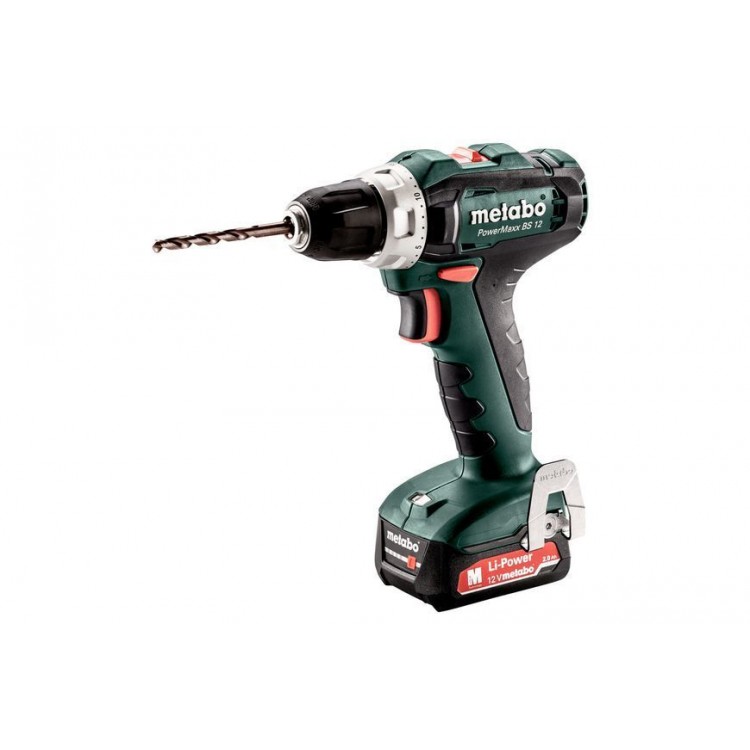 Акумуляторний дриль-шурупокрут Metabo PowerMaxx BS 12 2х2.0 Аг