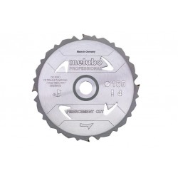 Пильный диск Metabo PROFESSIONAL по стружечным плитам, 165х20х2.2, 4 зуба